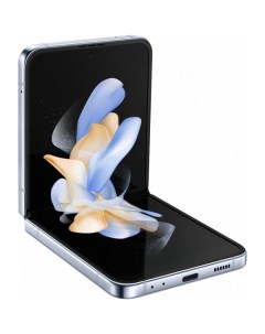 Смартфон galaxy z flip 4 8gb 256gb sm f721blbhcau голубой Samsung