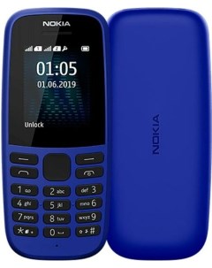 Мобильный телефон 105 TA 1174 DS Blue 16KIGL01A01 Nokia