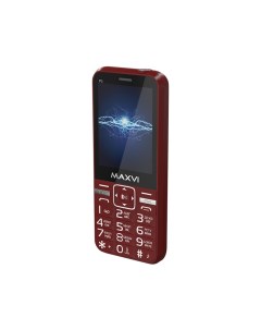 Мобильный телефон P3 Wine Red Maxvi