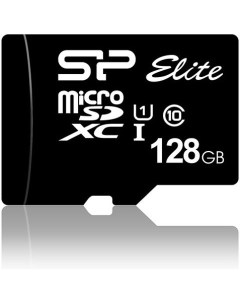 Карта памяти microSD 128GB Elite Gold microSDXC Class 10 SP128GBSTXBU1V1GSP Silicon power