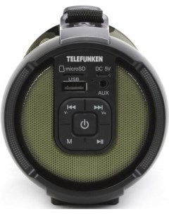 Портативная акустика TF PS1243B хаки Telefunken