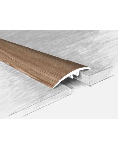 Порог алюм. п/кругл 41мм/0-5мм/1,8м дуб глина №72-717Т Ктм-2000