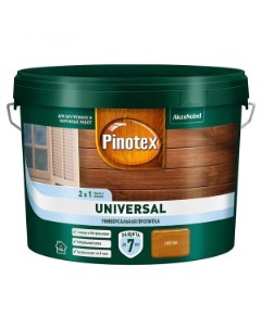 Пропитка антисептик Universal 2 в 1 Орегон 9л Pinotex