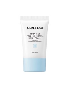 Крем солнцезащитный для лица Hybarrier Fresh Sun Lotion 50 Skin&lab