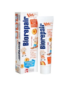 Зубная паста с экстрактом персика Kids с рождения до 6 лет Biorepair