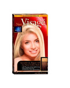 Осветляющий крем для волос Bleaching cream 02 50 Visage color hair fashion