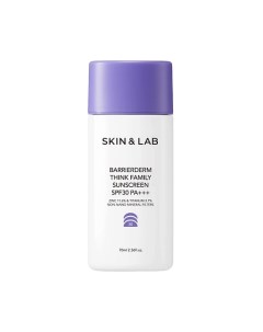 Крем солнцезащитный Barrierderm Think Family Sunscreen 70 Skin&lab
