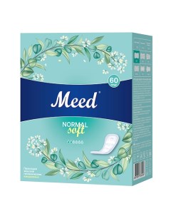 Прокладки женские ежедневные целлюлозные Normal Soft 60 Meed