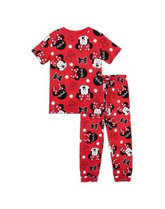 Пижама трикотажная для девочек Disney Minnie Mouse family look Playtoday