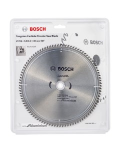 Пильный диск ECO AL Z96 2608644395 254 30 мм Bosch