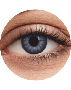 Цветные контактные линзы Fusion color Windsor Violet на 1 месяц Okvision
