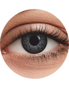 Цветные контактные линзы Fusion color Ivory Black на 1 месяц Okvision