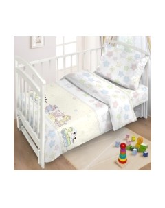 Комплект постельный для малышей Fun ecotex