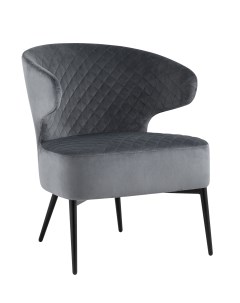 Кресло лаунж royal серый 67x73x61 см Stoolgroup