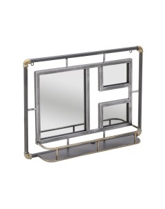 Зеркало настенное margod серый 70 0x51 0x12 0 см To4rooms