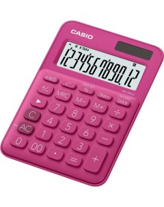 Калькулятор MS 20UC RD S EC красный Casio