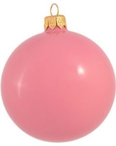 Елочная игрушка и новогоднее украшение Шар для елки д 8см эмаль светло лиловый Orbital