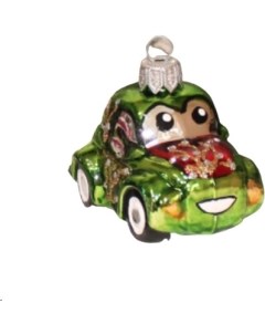 Елочная игрушка Машинка зеленый 200 038 5 Orbital
