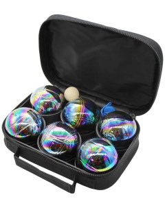 Игровой набор Петанк 6 шаров радужный 207 206 Street hit