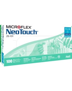 Перчатки Microflex Neo Touch 25 101 размер 6 5 7 Ansell