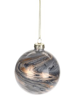 Шар ёлочный Marble 8 см стекло ABR523110 Christmas decoration