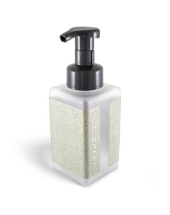 Диспенсер для жидкого мыла с наклейкой из эко кожи цвет золото Ecocaps
