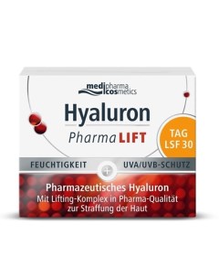 Дневной крем SPF 30 Hyaluron Pharma 50 Medipharma cosmetics