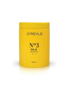 O REVLE Увлажняющая маска для тонких и сухих волос Silk 3 1000 O`revle