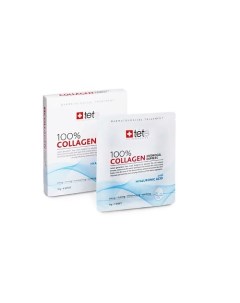 Набор масок для лица 100 Collagen Express Hydrogel Mask 4 шт 30 г Tete cosmeceutical
