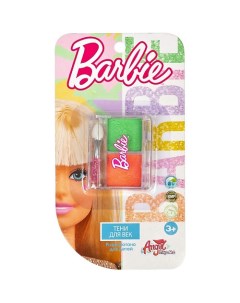 Детская декоративная косметика для девочек Barbie Тени для век тон теплый Angel like me