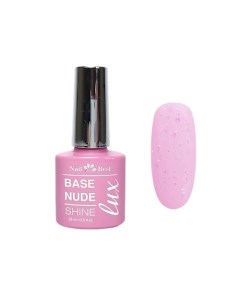 База цветная камуфлирующая Lux Base Sparkle Pink c блестками Nail best