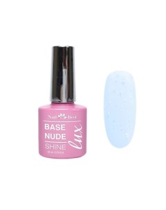 База цветная камуфлирующая Lux Base Sparkle Blue c блестками Nail best