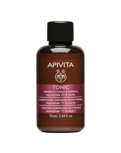 Тонизирующий шампунь против выпадения волос для женщин 75 Apivita