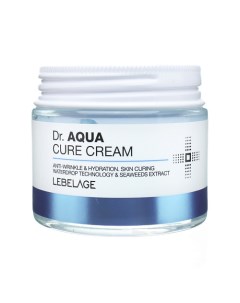 Крем для лица с Экстрактом Водорослей для Обезвоженной кожи Dr Aqua Cure Cream 70 Lebelage