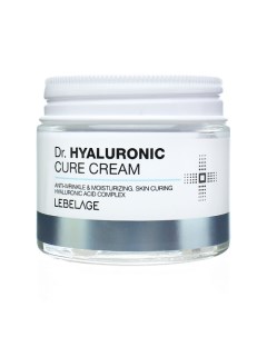 Крем для лица с Гиалуроновой кислотой антивозрастной Dr Hyaluronic Cure Cream 70 Lebelage