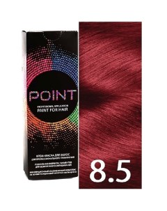 Краска для волос тон 8 5 Блонд красный Point