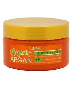 Маска для волос лечение после обесцвечивания Organic Argan 250 Cruset