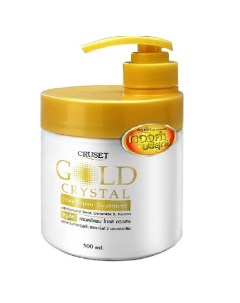 Восстанавливающая маска для волос с золотым кристаллом Gold Crystal Hair Repair 500 Cruset