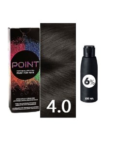 Краска для волос тон 4 0 Шатен Оксид 6 Point