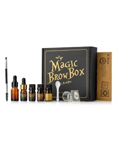 Набор хны для окрашивания бровей Magic Brow Box Alisa bon