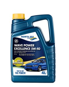 Моторное масло WAVE POWER EXCELLENCE 5W 40 4л 704933 North sea lubricants