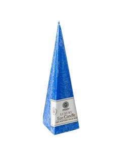 Свеча Пирамида Синяя Saules fabrika