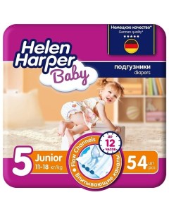 BABY Подгузники размер 5 Junior 11 18 кг 54 шт 54 Helen harper
