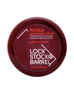 Крем для тонких и кудрявых волос PUCKA GROOMING CREME 100 0 Lock stock & barrel