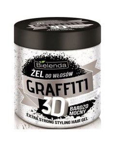 Гель для укладки волос ultra strong ГРАФФИТИ 3D Bielenda