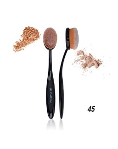 Кисть для макияжа P 45 для нанесения тональных флюидов и кремов Parisa cosmetics
