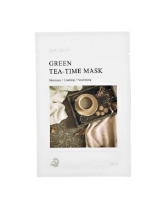 Маска для лица TEA TIME c экстрактом листьев зеленого чая 30 Detoskin