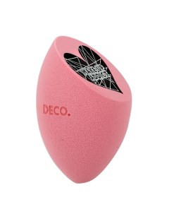 Спонж для макияжа срезанный make up addict Deco.