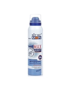 FOR MEN MAX Sport дезодорант антиперспирант 24 ч 150 Витэкс