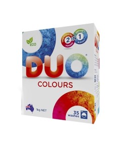 Colours Стиральный порошок для цветных и темных тканей концентрированный 1000 Duo